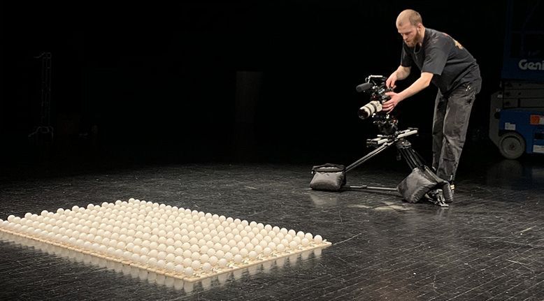 Behind the scenes