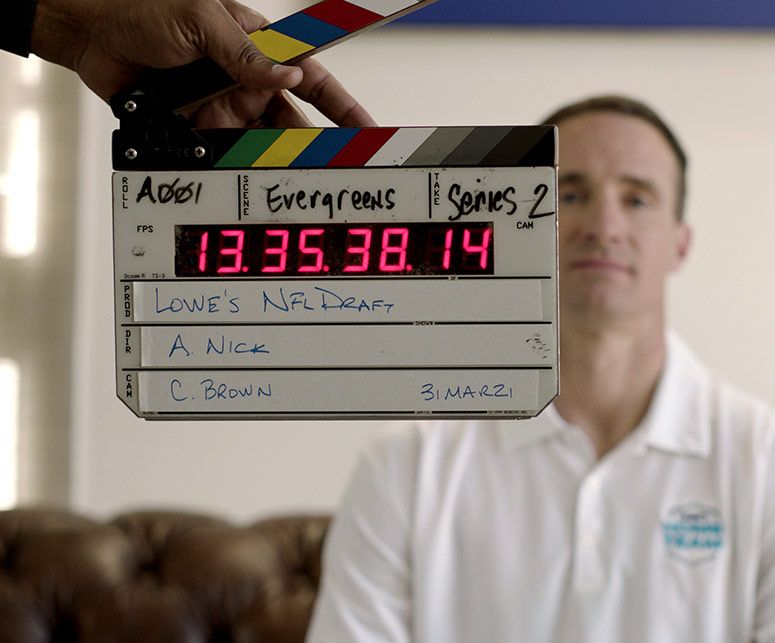 Behind the scenes
